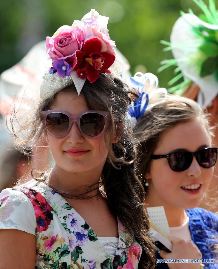 BRITAIN-LONDON-HORSE RACING-ROYAL ASCOT-FASCINATOR