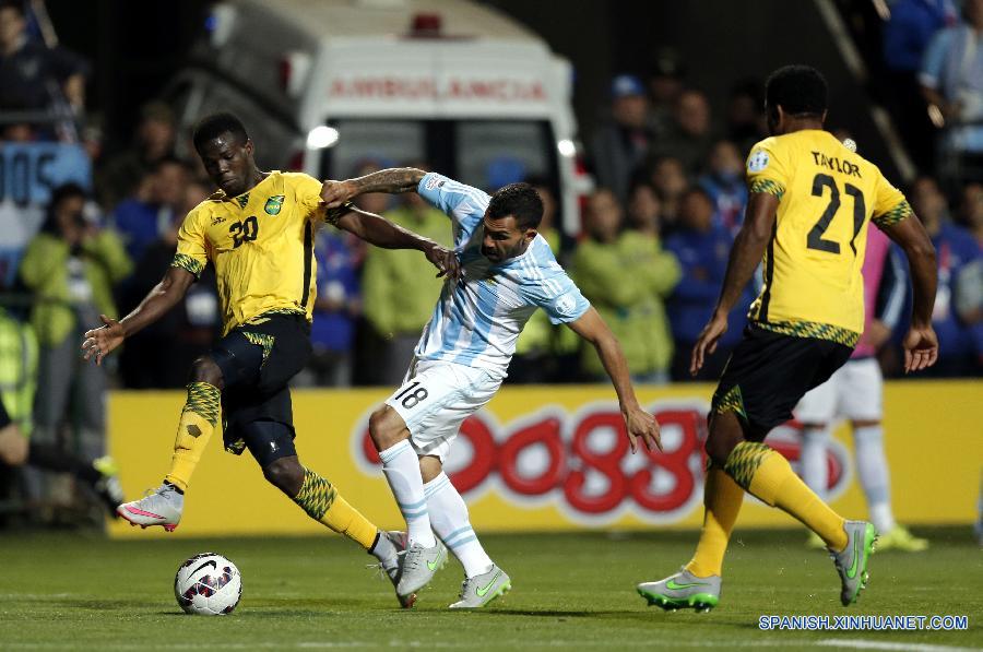 （美洲杯）（4）足球——小组赛：阿根廷胜牙买加