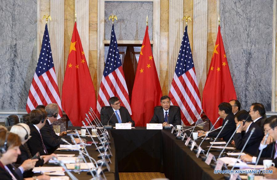 （XHDW）（1）汪洋：中美经济对话让双方企业和民众受益