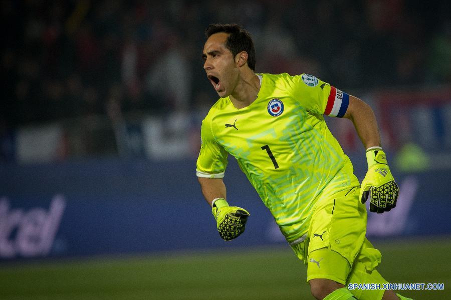 （体育）（3）足球——美洲杯：智利队晋级四强