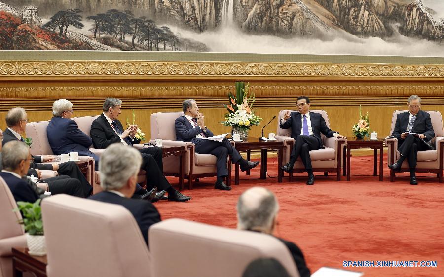 CHINA-BEIJING-LI KEQIANG-GLOBAL THINK TANK SUMMIT-MEETING (CN) 