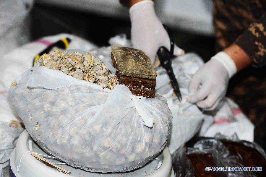 （国际）（3）乌兹别克斯坦集中销毁近1400公斤各类毒品