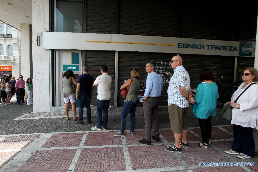 GREECE-ATHENS-BANKS-CLOSED
