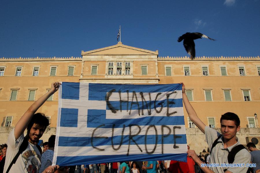 GREECE-ATHENS-DEBT CRISIS-RALLY