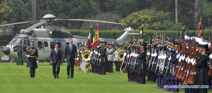 MEXICO-MEXICO CITY-SPAIN'S KING-VISIT