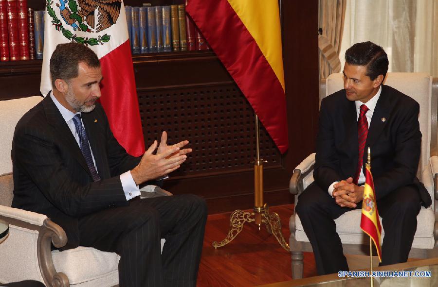 MEXICO-MEXICO CITY-SPAIN'S KING-VISIT