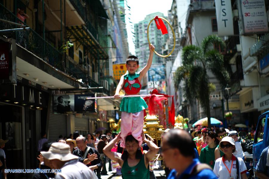 Macao celebra el 336 año del Templo Na Tcha y también el nacimiento de Na Tcha