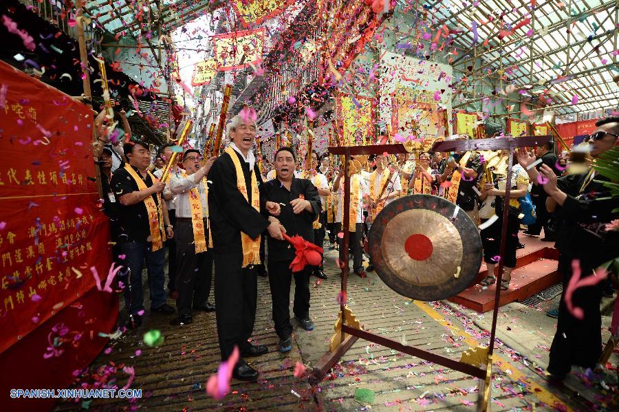 Macao celebra el 336 año del Templo Na Tcha y también el nacimiento de Na Tcha