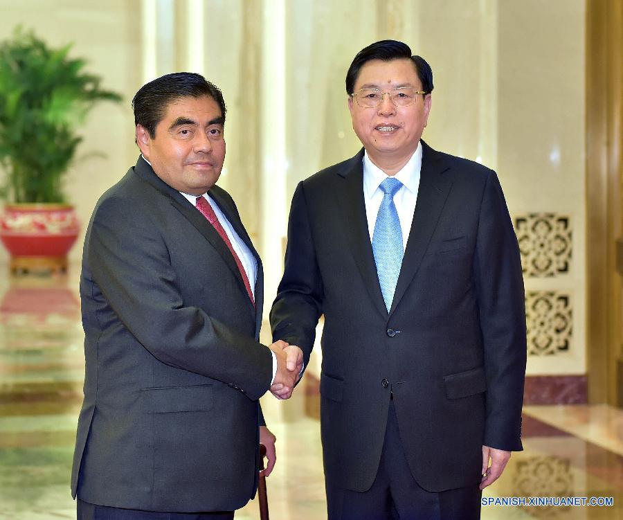 China y México acuerdan promover relaciones legislativas