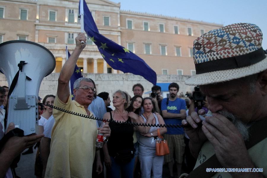 GREECE-ATHENS-EU-DEBT-PROTEST