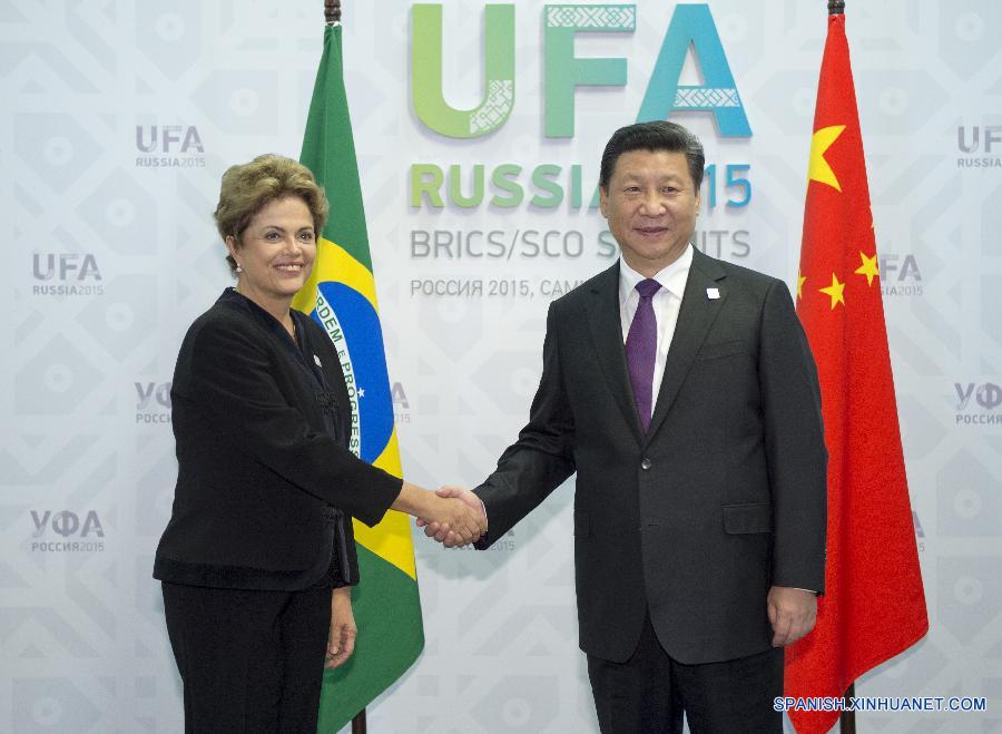 （时政）习近平会见巴西总统罗塞夫