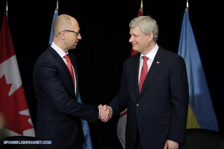 Canadá y Ucrania firmaron hoy en Chelsea un acuerdo de libre comercio que se espera que genere empleos en ambos países y permita un mejor acceso al mercado de sus respectivos productos.