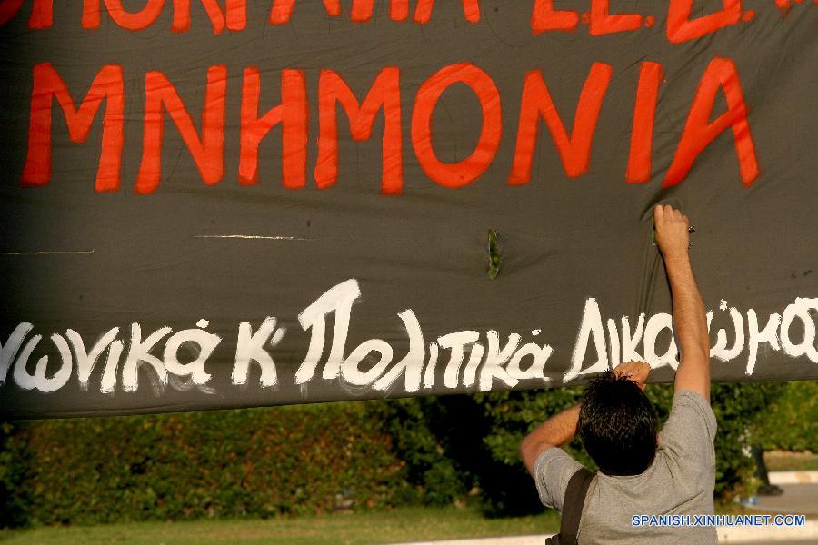 GREECE-ATHENS-ANTI-AUSTERITY PROTEST