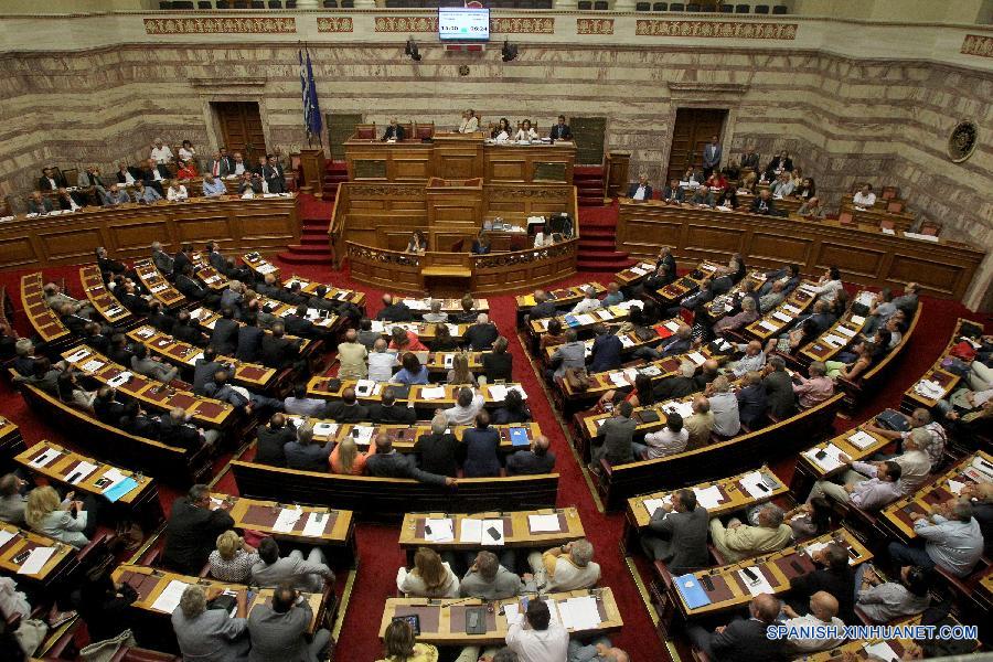 GREECE-ATHENS-PM-PARLIAMENT-DEBATE