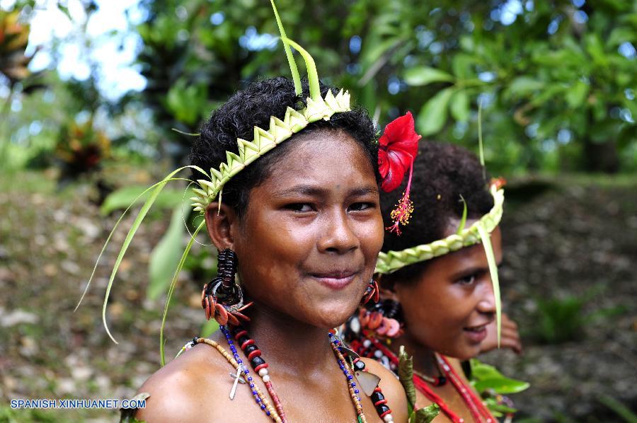 Isla Kiriwina de Papúa Nueva Guinea