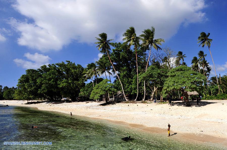 Isla Kiriwina de Papúa Nueva Guinea