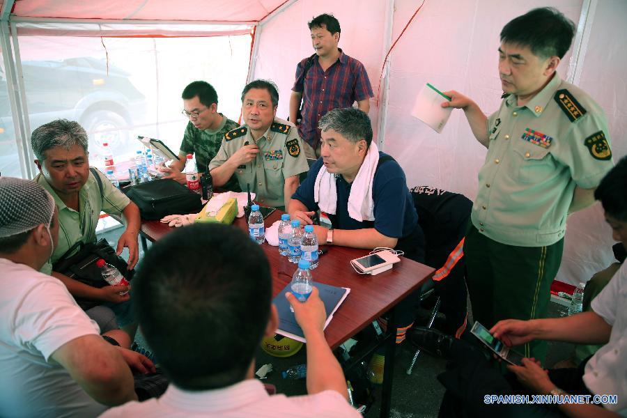 &Uacute;ltimas im&aacute;genes despu&eacute;s de la explosi&oacute;n de Tianjin en norte de China