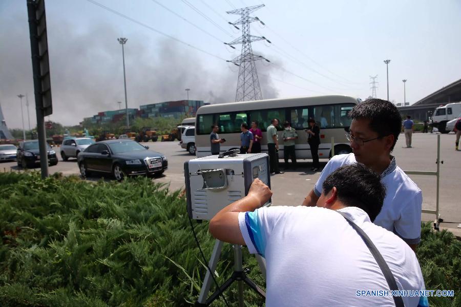 &Uacute;ltimas im&aacute;genes despu&eacute;s de la explosi&oacute;n de Tianjin en norte de China