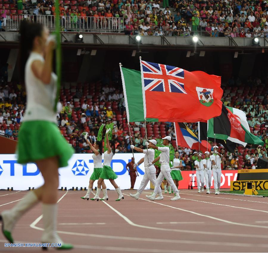 Inaugura Campeonato Mundial de Atletismo en Beijing