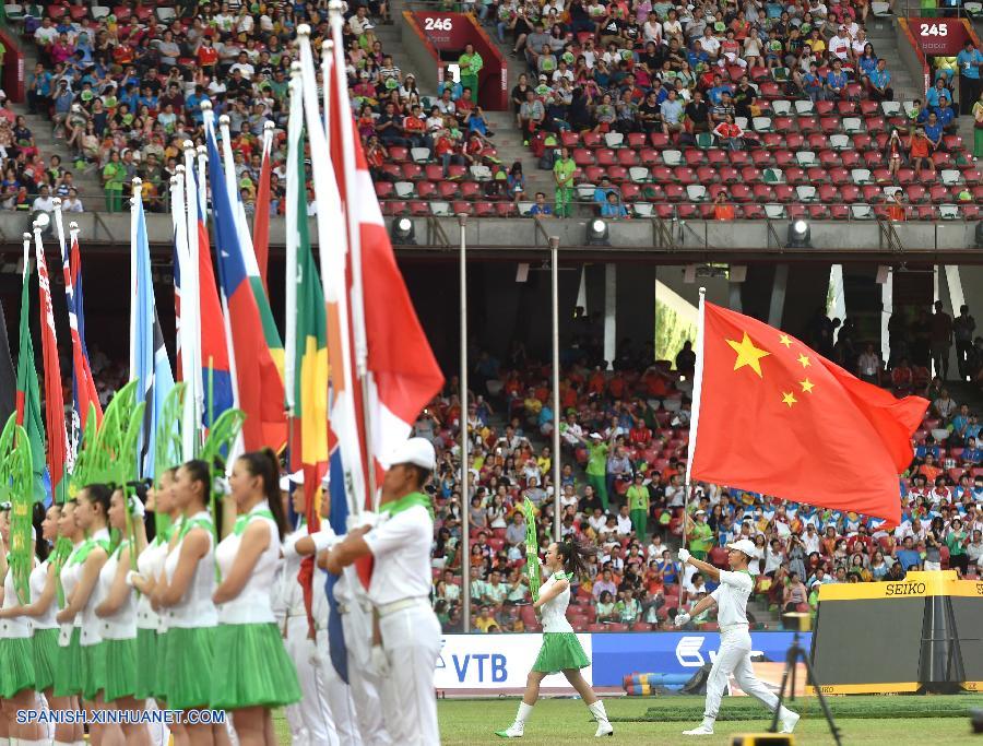 Inaugura Campeonato Mundial de Atletismo en Beijing