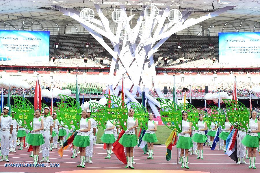 Inaugura Campeonato Mundial de Atletismo en Beijing