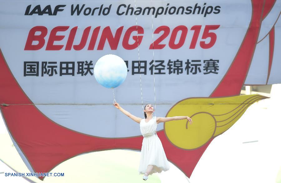 Inaugura Campeonato Mundial de Atletismo en Beijing