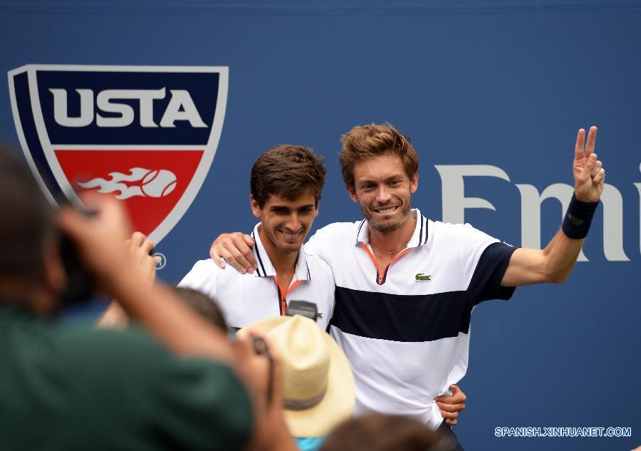 A continuación se presentan los resultados del jueves del Abierto de tenis de Estados Unidos, el cuarto y último Grand Slam de la temporada que se disputa en Flushing Meadows, Nueva York (prefijos numéricos indican cabezas de serie):