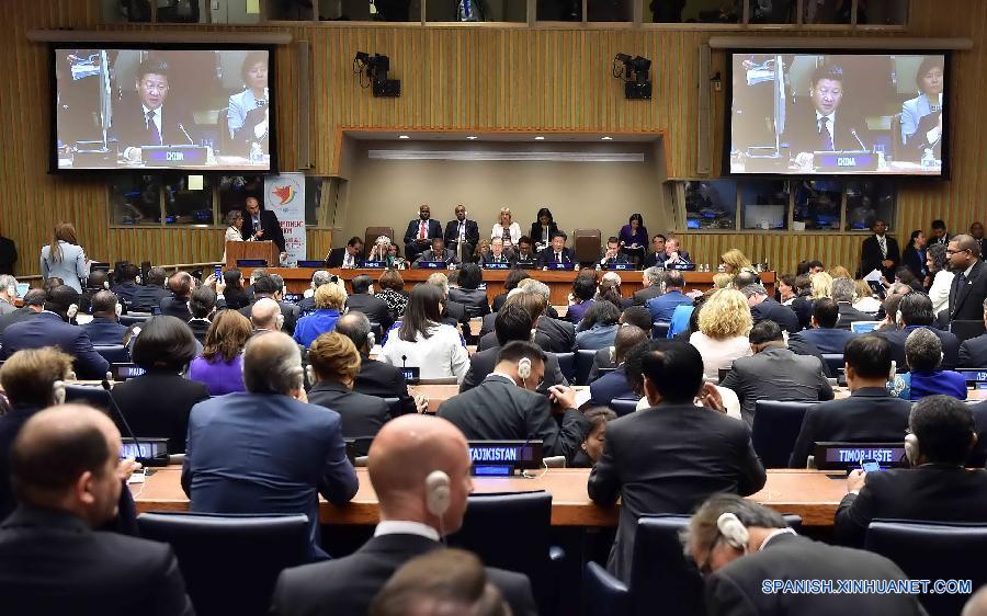 El presidente de China, Xi Jinping, hizo hoy una propuesta de cuatro puntos para la promoción mundial de los derechos de las mujeres durante su discurso en una cumbre de alto nivel en la sede de la ONU.
