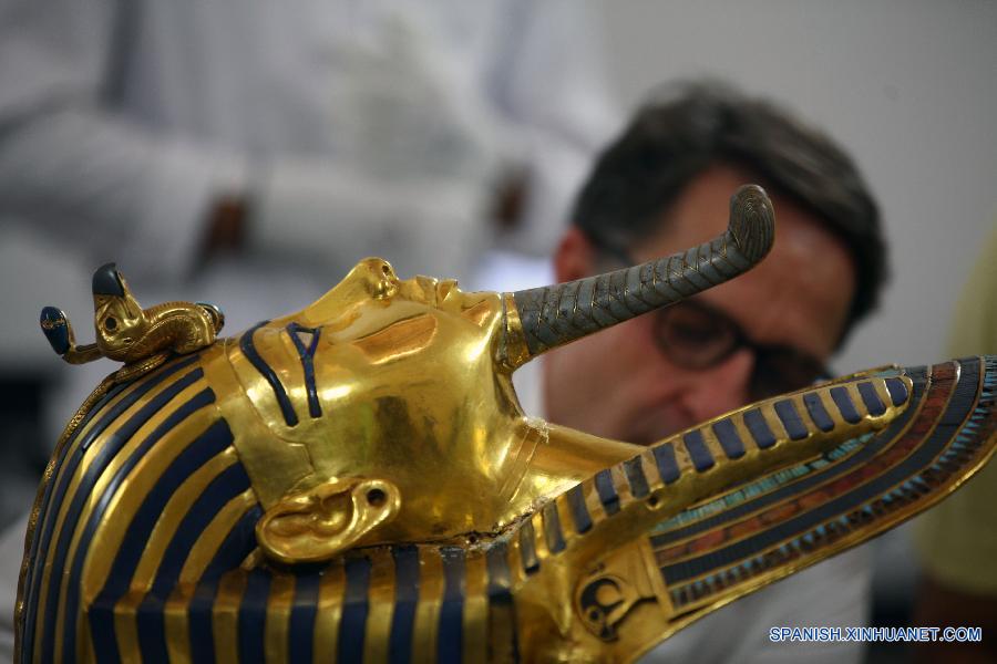 EGYPT-CAIRO-ARCHAEOLOGY-TUTANKHAMUN