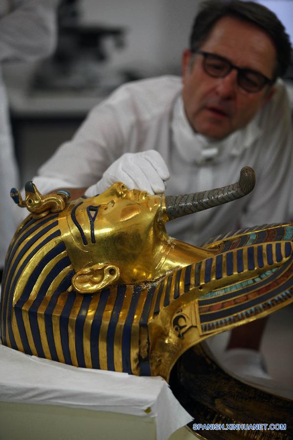 EGYPT-CAIRO-ARCHAEOLOGY-TUTANKHAMUN