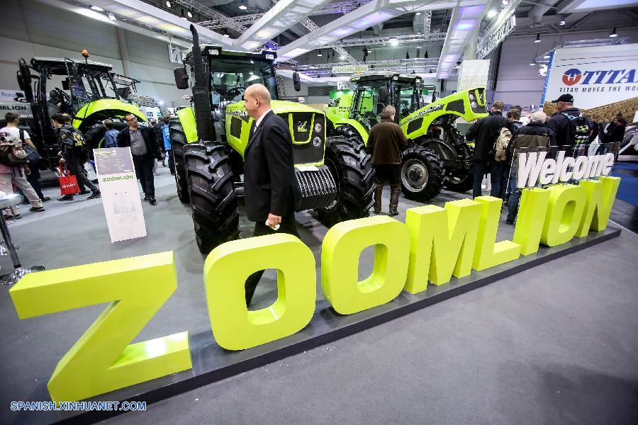 M&aacute;s de 100 empresas chinas participan en la Feria Internacional de Maquinarias Agr&iacute;colas en Hannover 2015 el d&iacute;a 8 de noviembre, la cual es la feria de m&aacute;xima escala en el campo de maquinaria agr&iacute;cola del mundo. 