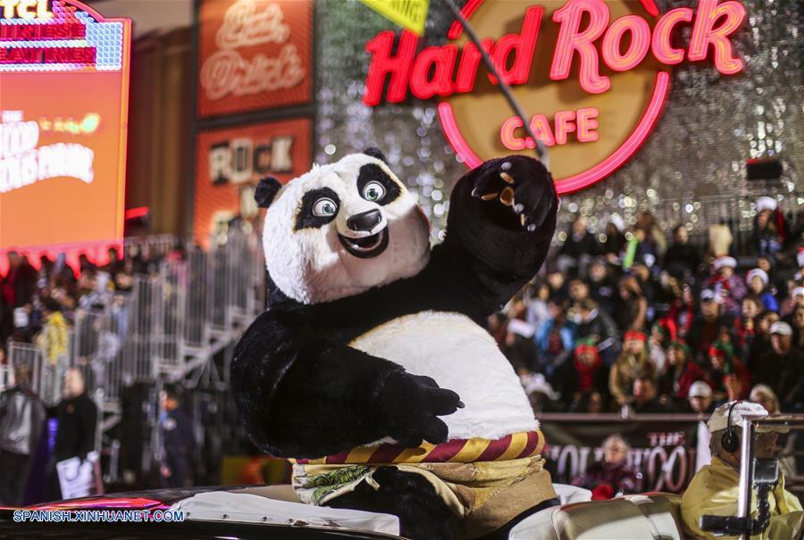EEUU: Desfile de Navidad de Hollywood en Los Angeles