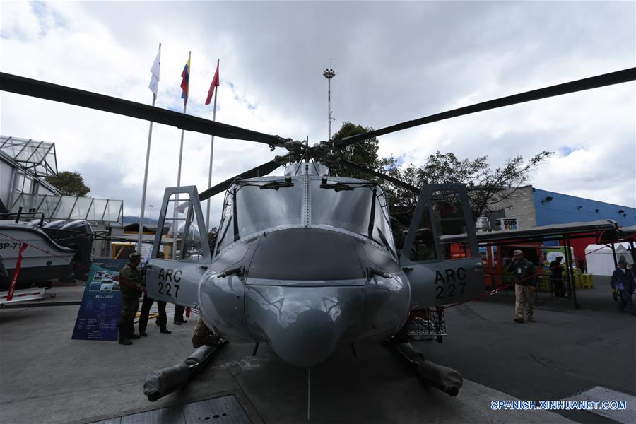 COLOMBIA-BOGOTA-MILITARY-EXHIBITION