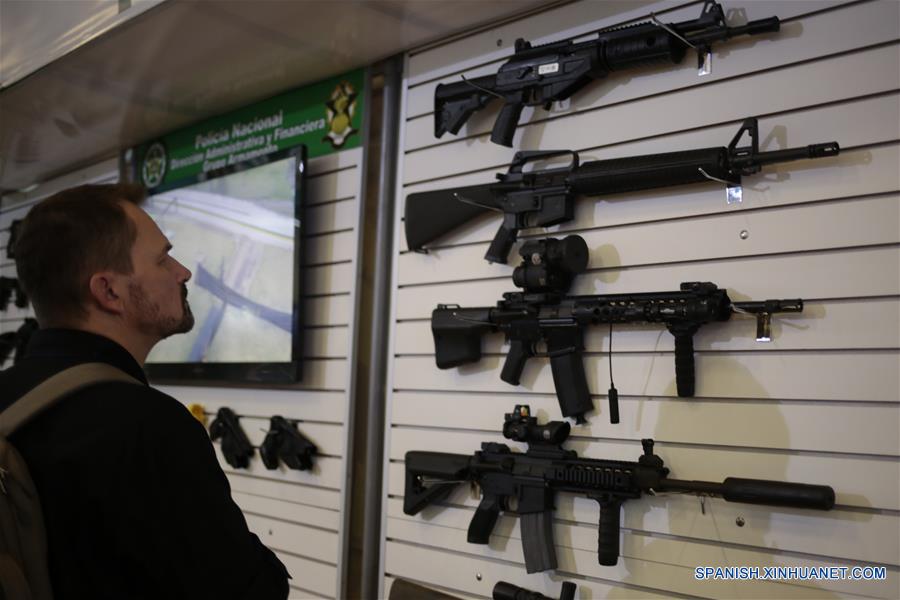 COLOMBIA-BOGOTA-MILITARY-EXHIBITION