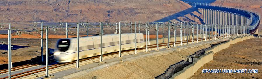 #CHINA-HAMI-HIGH SPEED RAILWAY-ANNIVERSARY(CN)