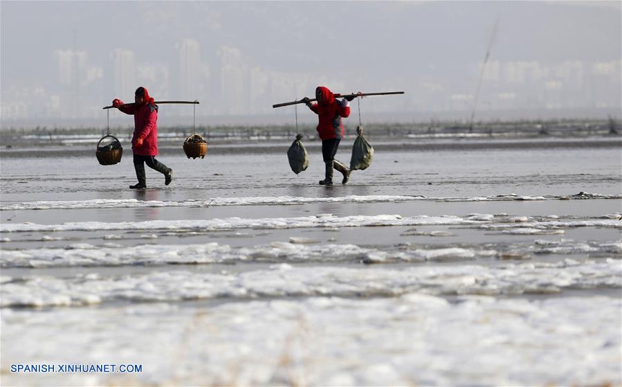 Fotos de Xinhua de la semana 0118-0124: China, Mundo de hielo y nieve