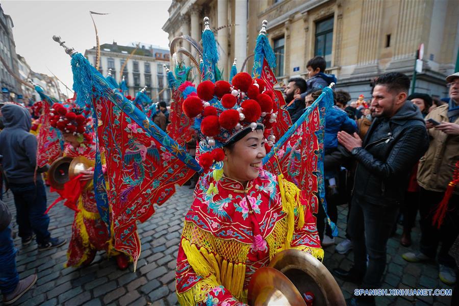 BELGIUM-BRUSSELS-CHINESE NEW YRAR-CELEBRATIONS