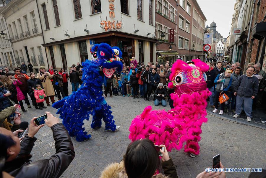 BELGIUM-BRUSSELS-CHINESE NEW YRAR-CELEBRATIONS