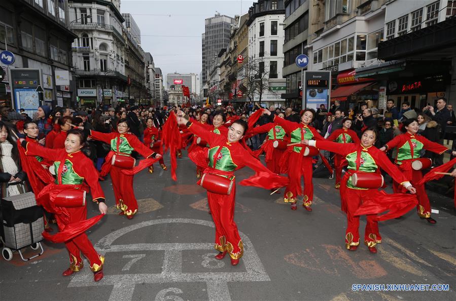 BELGIUM-BRUSSELS-CHINESE NEW YRAR-CELEBRATIONS