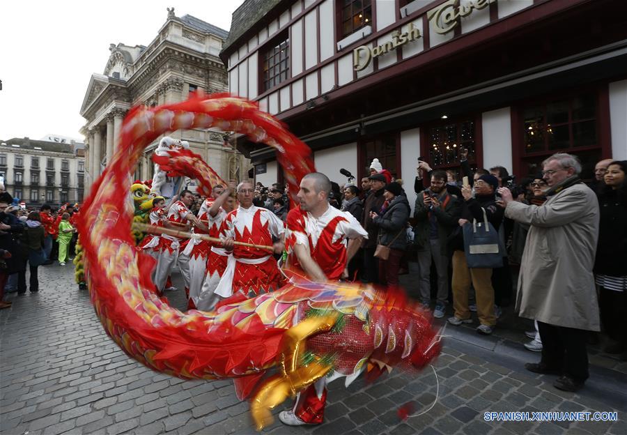 BELGIUM-BRUSSELS-CHINESE NEW YRAR-CELEBRATIONS