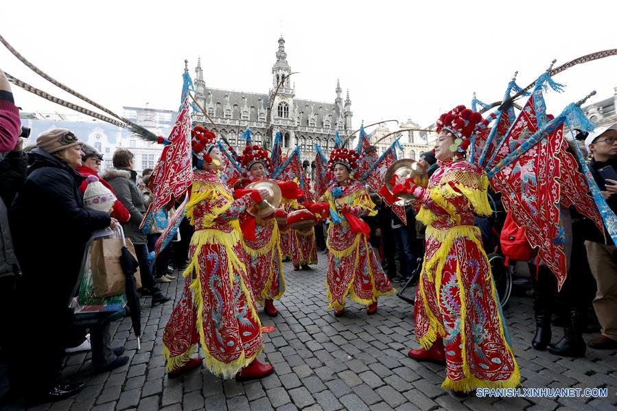 BELGIUM-BRUSSELS-CHINESE NEW YRAR-CELEBRATIONS