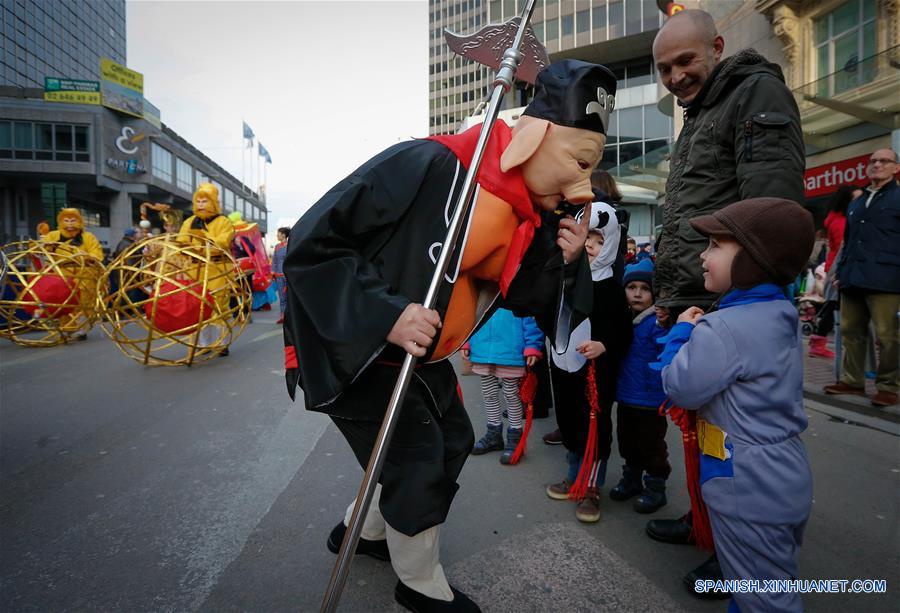 BELGIUM-BRUSSELS-CHINESE NEW YRAR-CELEBRATIONS