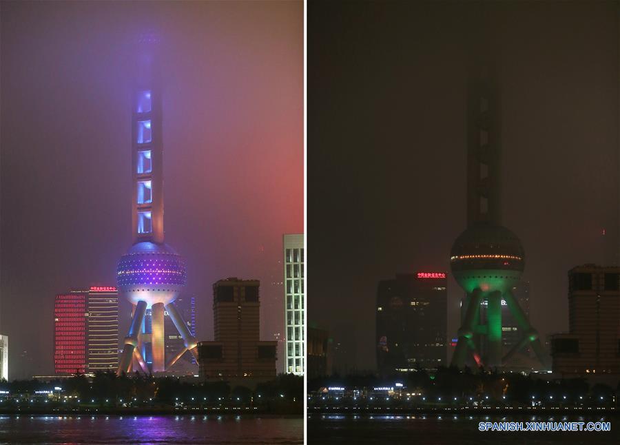 CHINA-SHANGHAI-EARTH HOUR (CN)