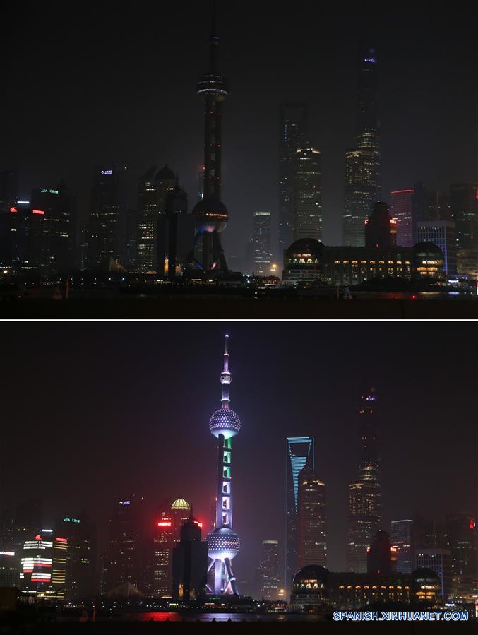 CHINA-SHANGHAI-EARTH HOUR (CN)