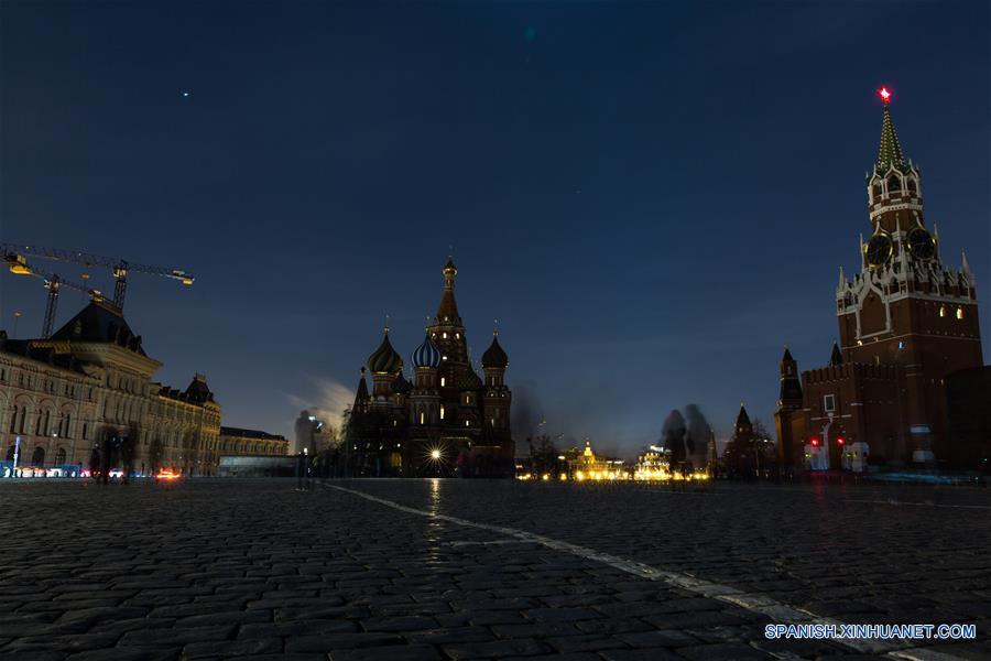 RUSSIA-MOSCOW-EARTH HOUR
