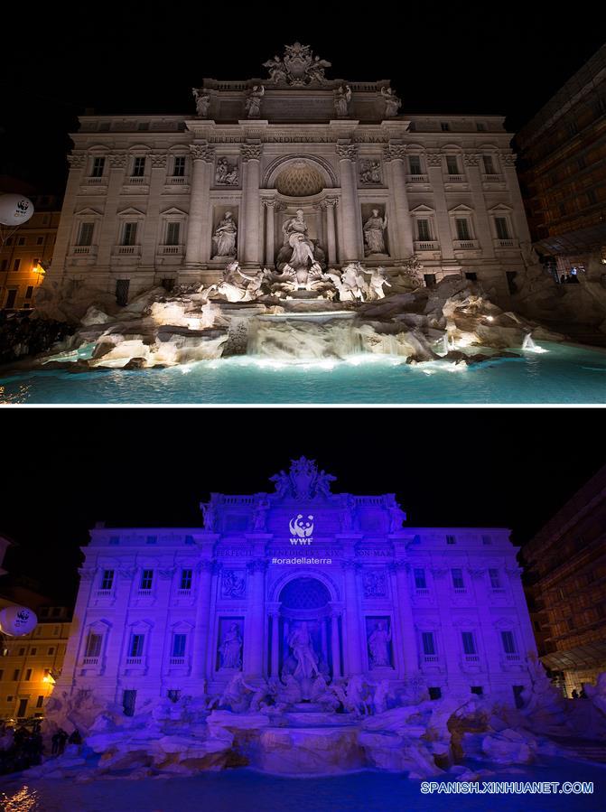 ITALY-ROME-EARTH HOUR EVENT