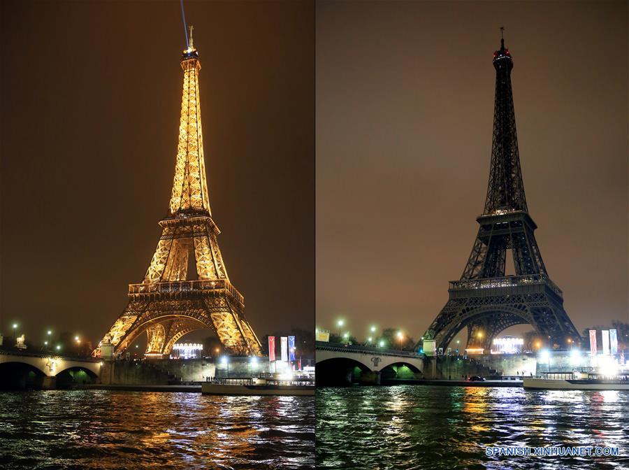 FRANCE-PARIS-EARTH HOUR