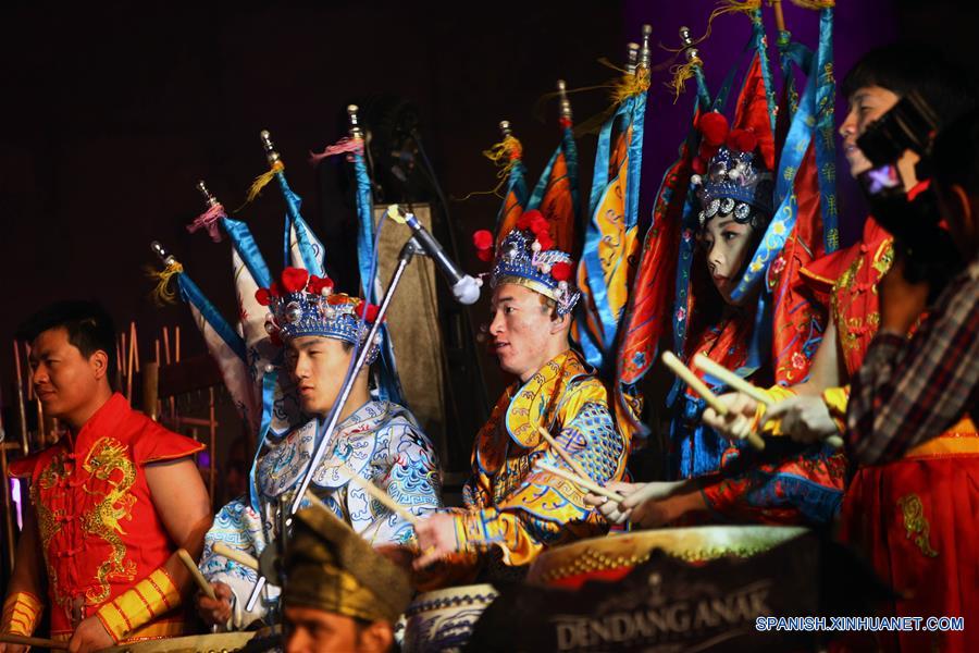 （国际·图文互动）（4）“绛州鼓乐”亮相埃及国际鼓乐节 
