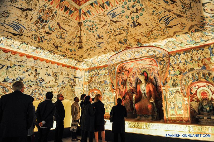 U.S.-LOS ANGELES-CAVE TEMPLES OF DUNHUANG-EXHIBITION