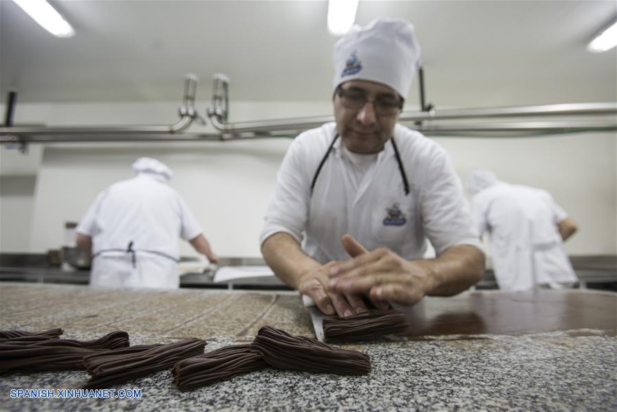 'Abuela Goye', posee una producción promedio de 800kg de chocolate por día.